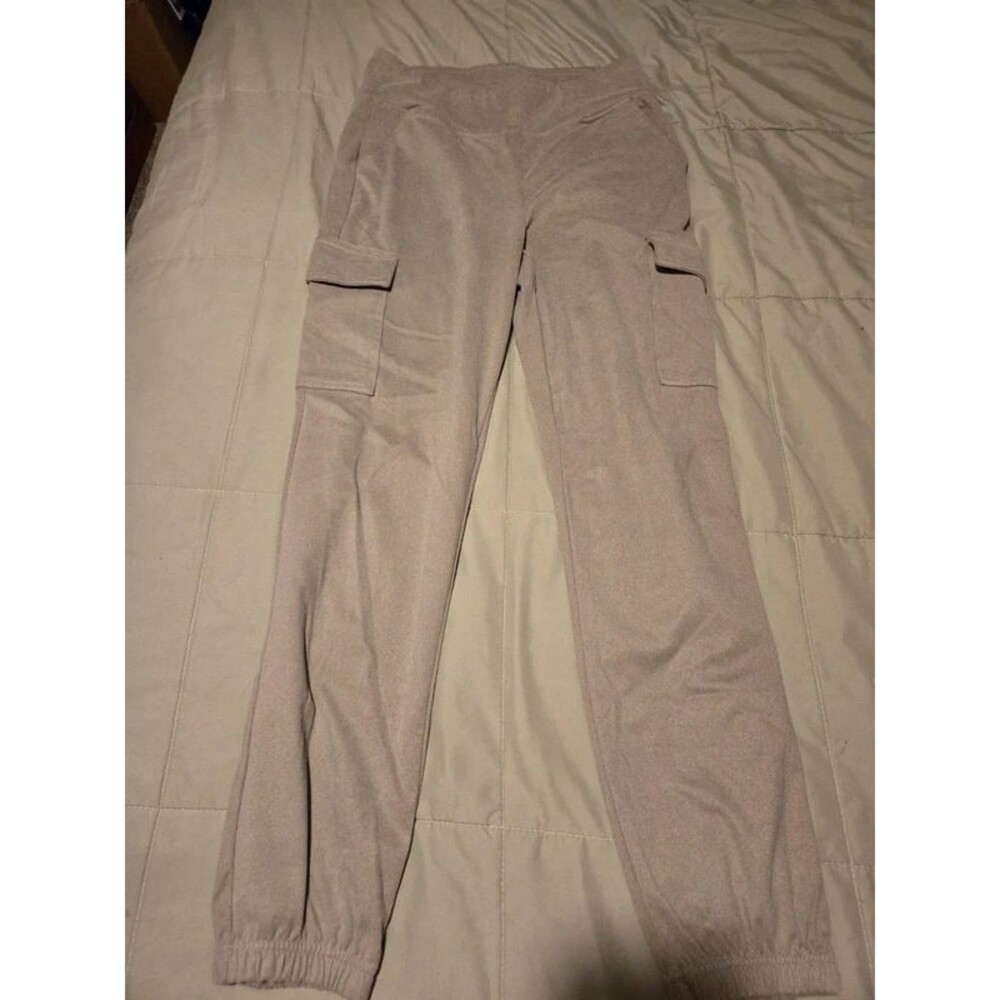Ribbed Knit Cargo Sweatpants / Joggers
